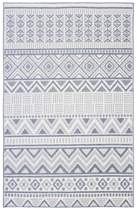 Safavieh Bermuda Bmu818A Cream/Navy Rug.