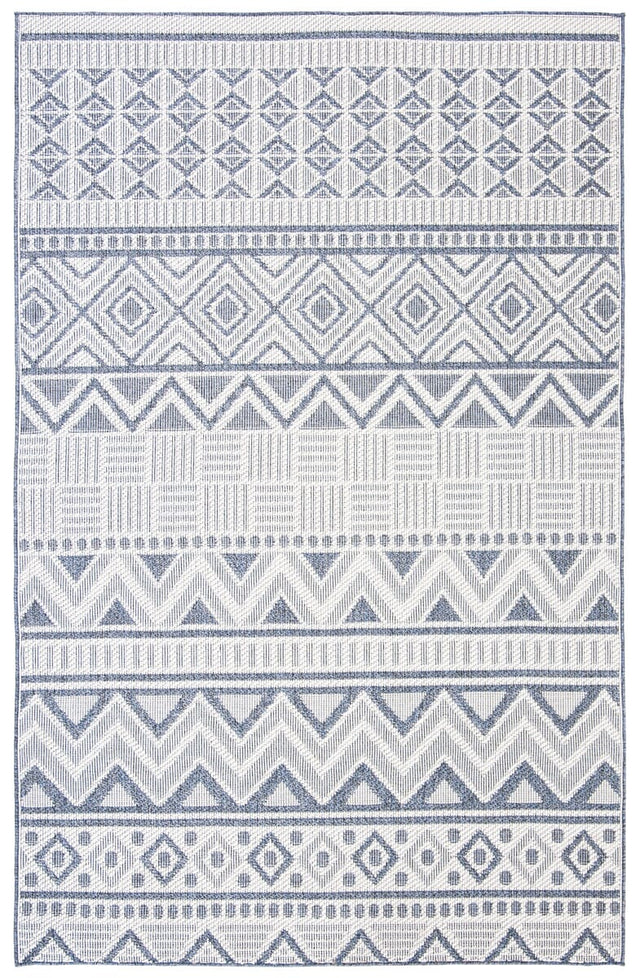 Safavieh Bermuda Bmu818A Cream/Navy Rug.