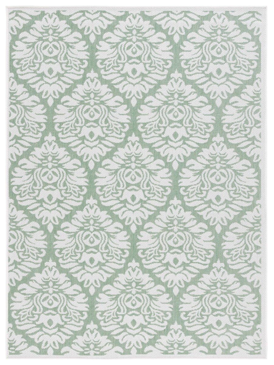 Safavieh Bermuda Bmu821Y Ivory/Green Rug.