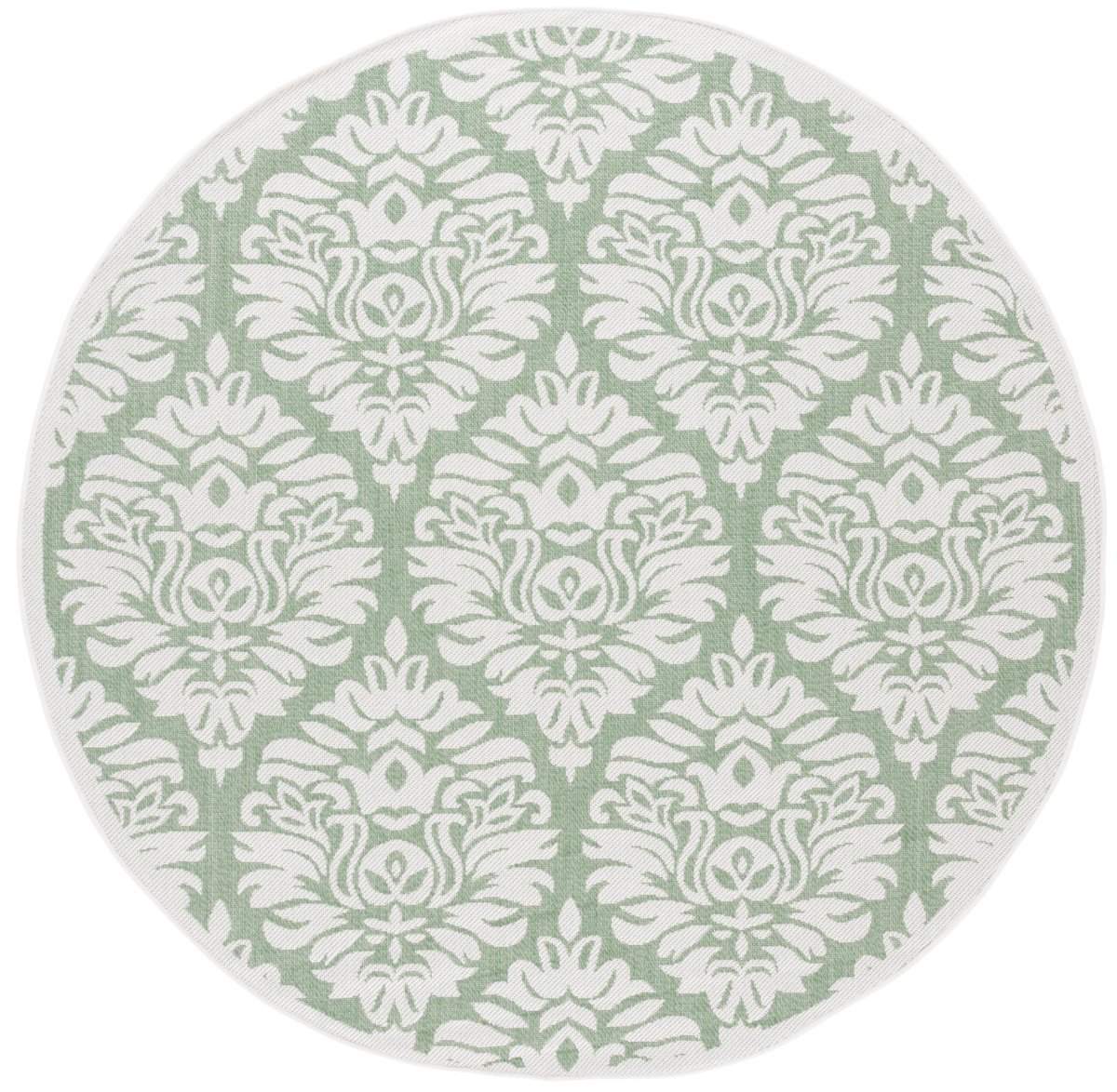 Safavieh Bermuda Bmu821Y Ivory/Green Rug.