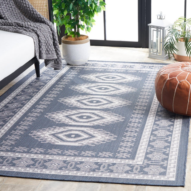Safavieh Bermuda Bmu827N Navy/Ivory Rug.