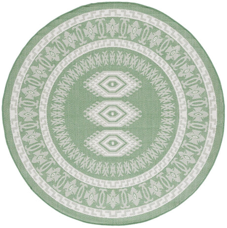 Safavieh Bermuda Bmu827Y Green/Ivory Rug.