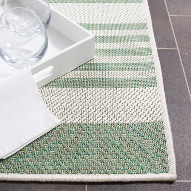 Safavieh Bermuda Bmu828Y Green/Ivory Rug.