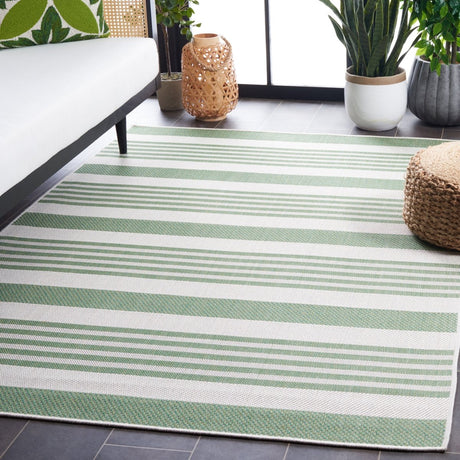 Safavieh Bermuda Bmu828Y Green/Ivory Rug.