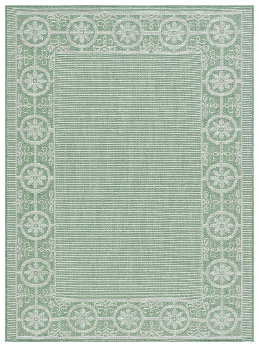 Safavieh Bermuda Bmu838Y Green/Ivory Rug.