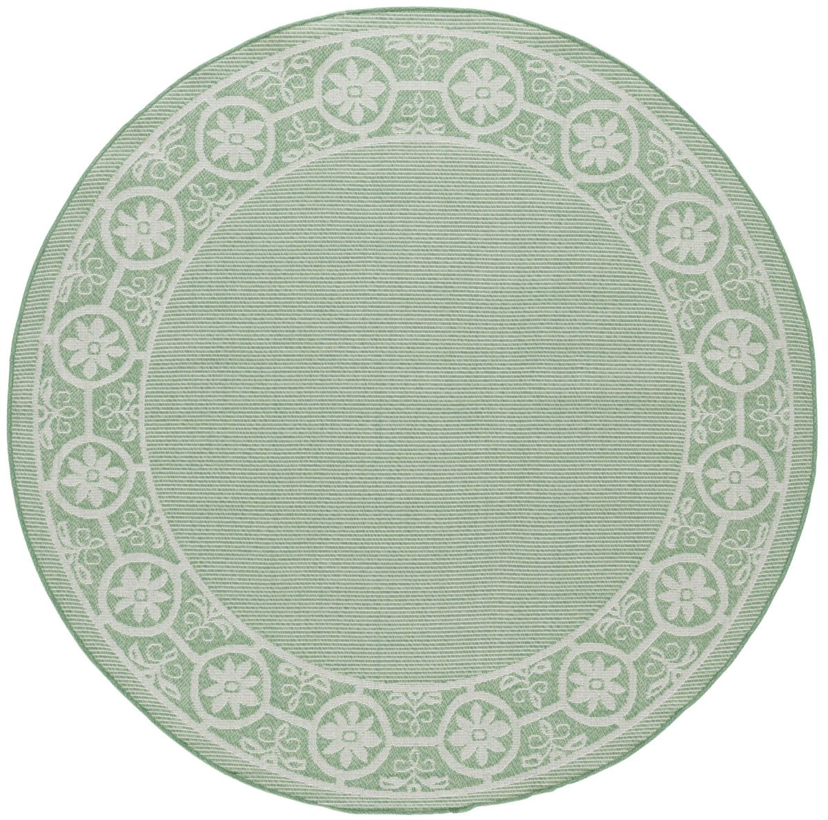 Safavieh Bermuda Bmu838Y Green/Ivory Rug.