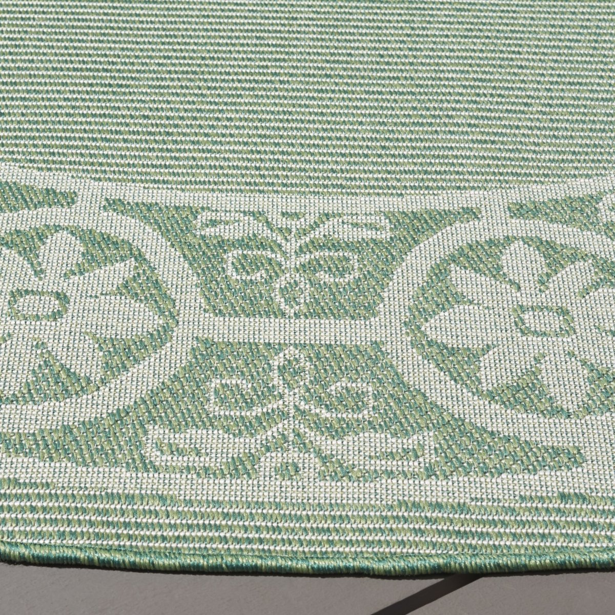 Safavieh Bermuda Bmu838Y Green/Ivory Rug.