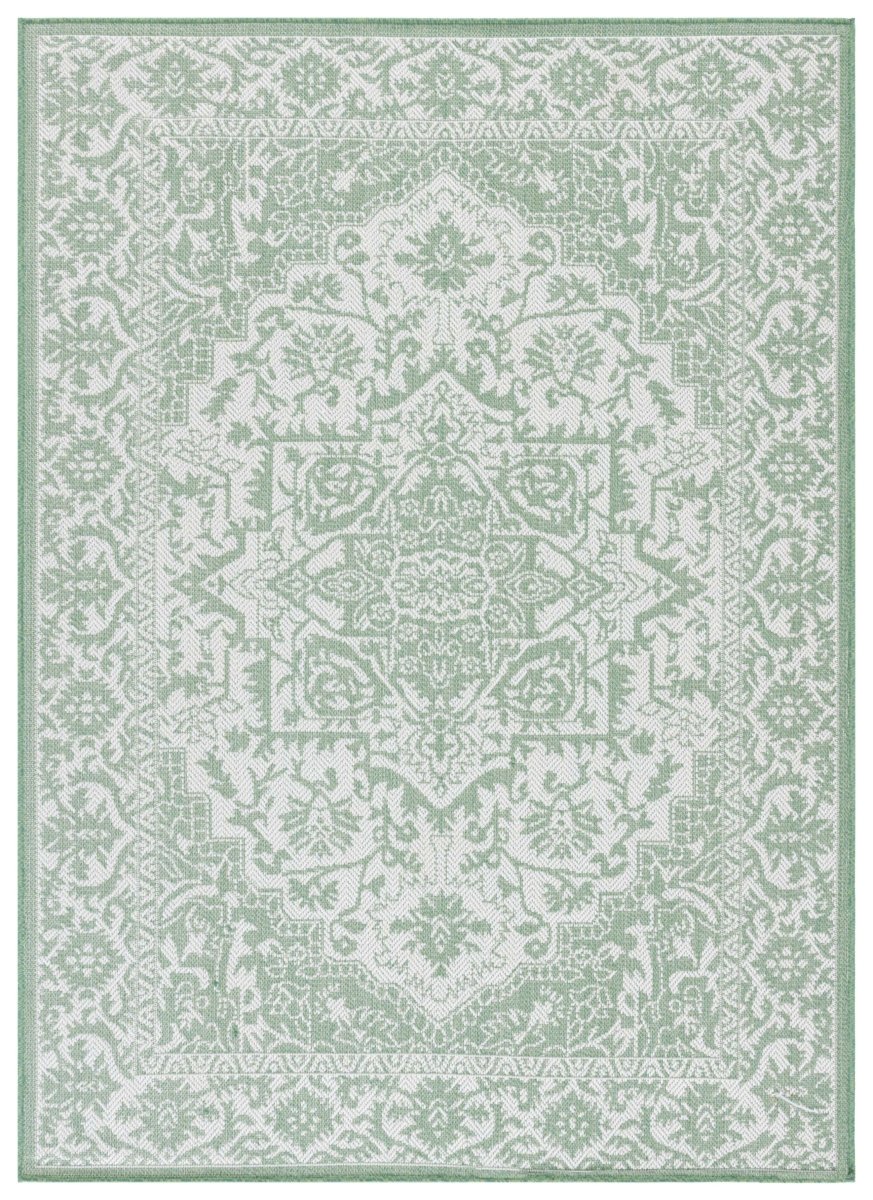 Safavieh Bermuda Bmu885Y Green/Ivory Rug.