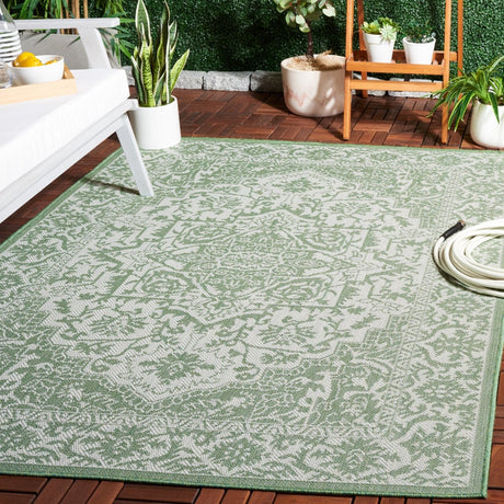 Safavieh Bermuda Bmu885Y Green/Ivory Rug.