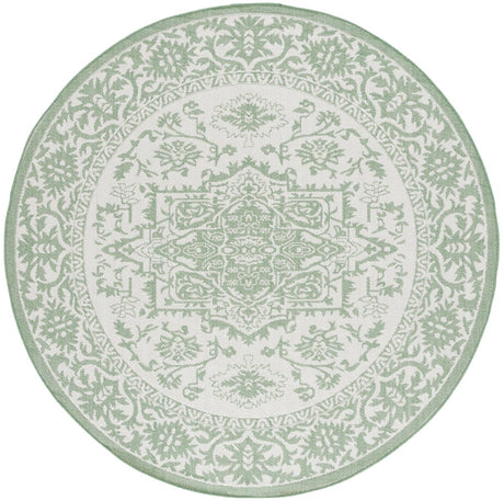 Safavieh Bermuda Bmu885Y Green/Ivory Rug.