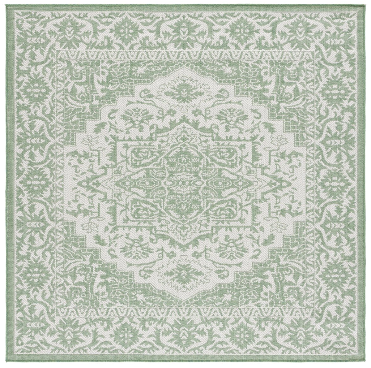 Safavieh Bermuda Bmu885Y Green/Ivory Rug.
