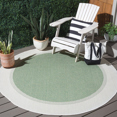 Safavieh Bermuda Bmu886Y Green/Ivory Rug.