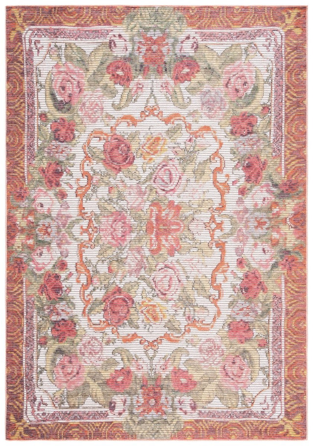 Safavieh Besarabian Bes220A Ivory/Sage Rust Rug.
