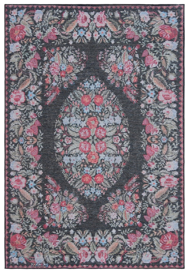 Safavieh Besarabian Bes222Y Black/Sage Rug.