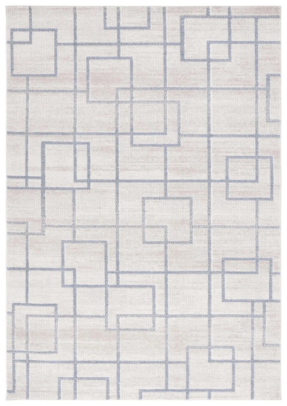 Safavieh Blair Washable 4'-0" x 6'-0" Rug in Beige / Grey