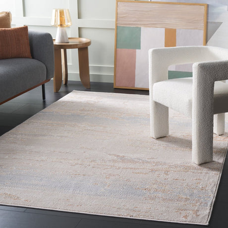 Safavieh Blair Washable Blr244B Beige/Blue Rug.