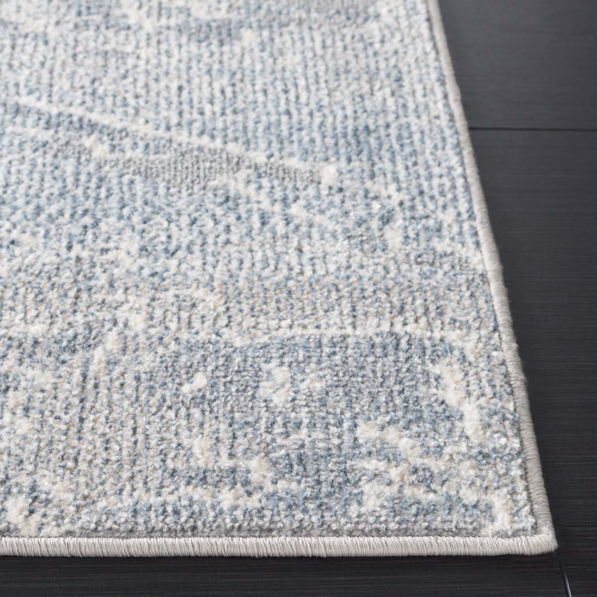 Safavieh Blair Washable Blr244M Blue/Grey Rug.