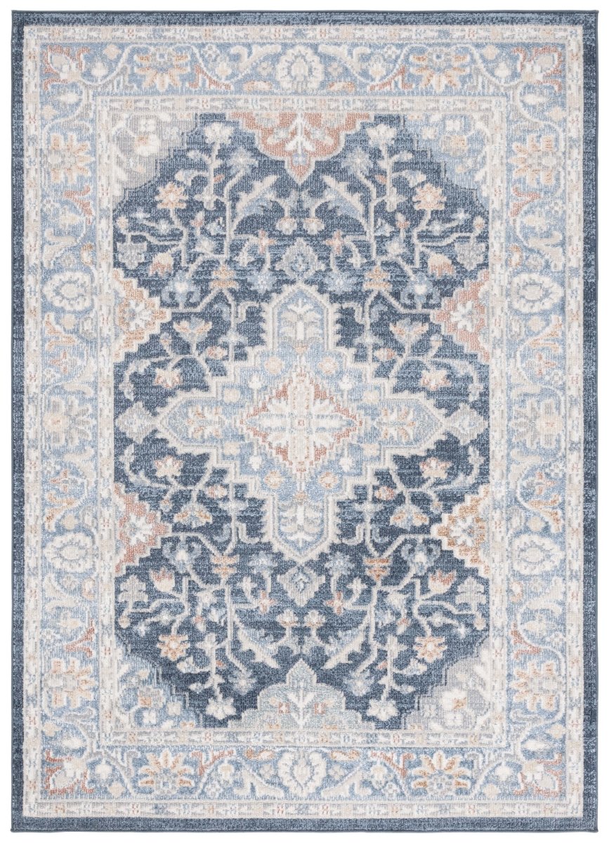Safavieh Blair Washable Blr246N Navy/Blue Rug.