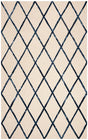 Safavieh Blossom Blm102N Ivory / Navy Rugs.