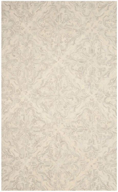Safavieh Blossom Blm103A Ivory / Grey Rugs.
