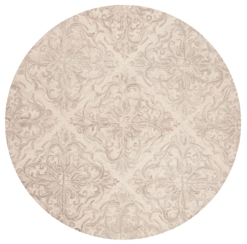 Safavieh Blossom Blm103A Ivory / Grey Rugs.