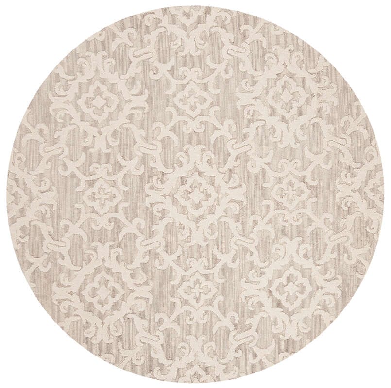 Safavieh Blossom Blm104A Grey / Ivory Rugs.