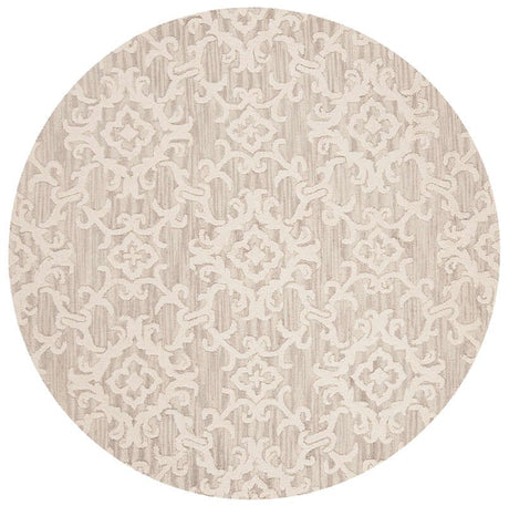 Safavieh Blossom Blm104A Grey / Ivory Rugs.