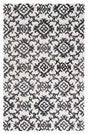 Safavieh Blossom Blm104B Ivory/Black Rug.