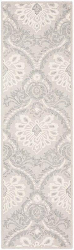 Safavieh Blossom Blm106A Light Grey / Ivory Rugs.