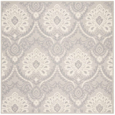 Safavieh Blossom Blm106A Light Grey / Ivory Rugs.