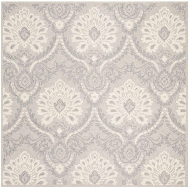 Safavieh Blossom Blm106A Light Grey / Ivory Rugs.