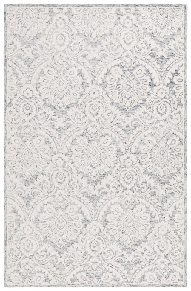 Safavieh Blossom Blm106H Grey/Ivory Rug.