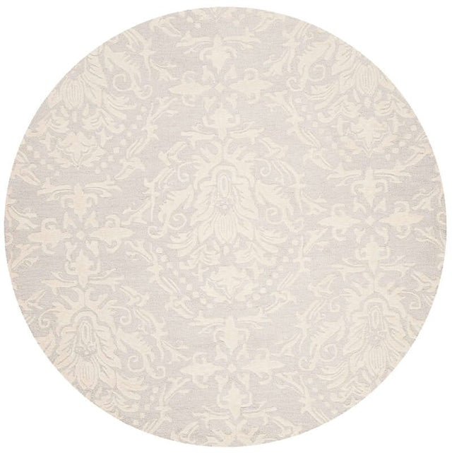 Safavieh Blossom Blm107A Light Grey / Ivory Rugs.