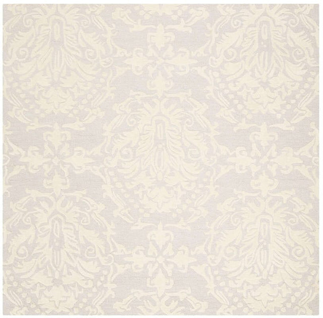Safavieh Blossom Blm107A Light Grey / Ivory Rugs.