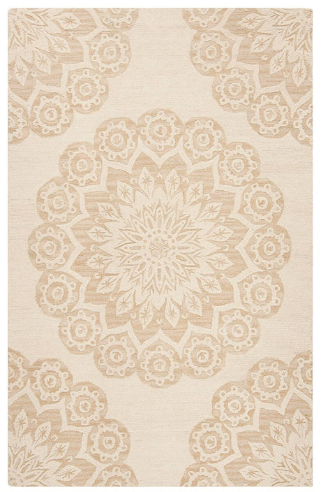 Safavieh Blossom Blm108B Ivory / Beige Rugs.
