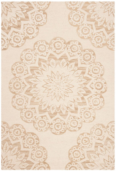Safavieh Blossom Blm108B Ivory / Beige Rugs.