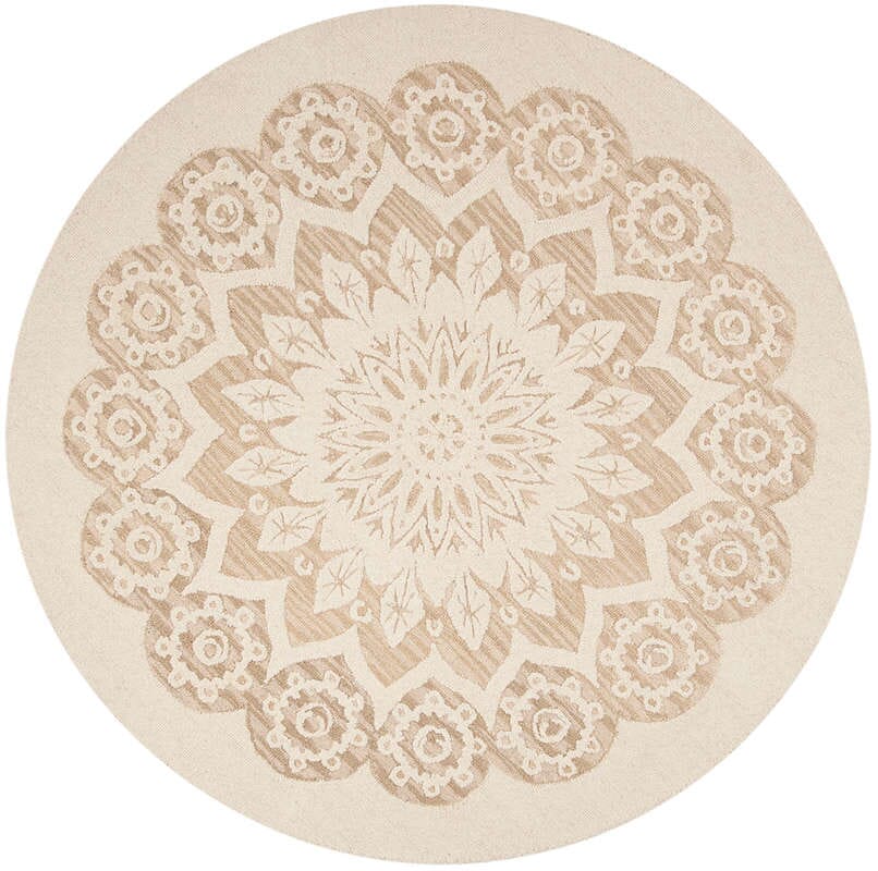 Safavieh Blossom Blm108B Ivory / Beige Rugs.