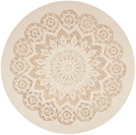 Safavieh Blossom Blm108B Ivory / Beige Rugs.