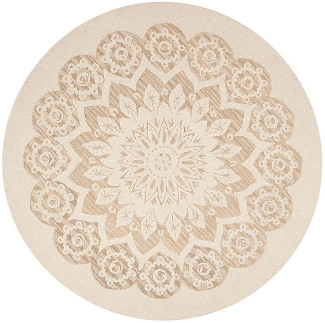 Safavieh Blossom Blm108B Ivory / Beige Rugs.