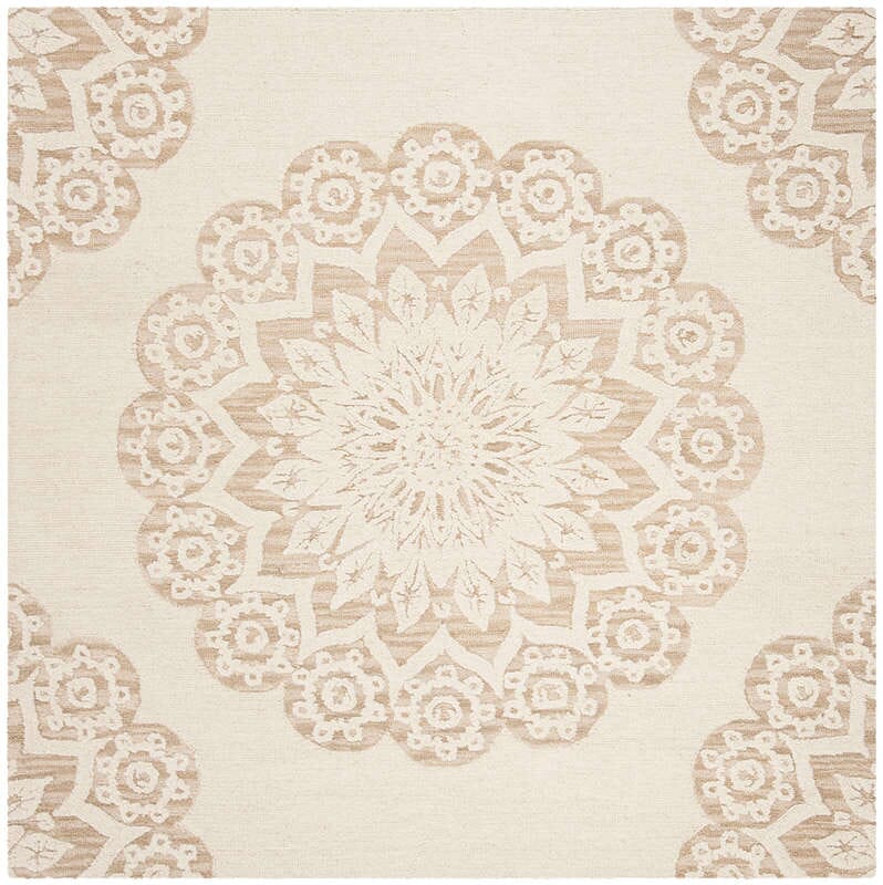 Safavieh Blossom Blm108B Ivory / Beige Rugs.