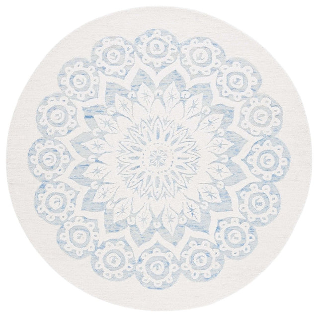Safavieh Blossom Blm108M Ivory/Blue Rug.
