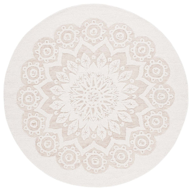 Safavieh Blossom Blm108T Ivory/Light Brown Rug.