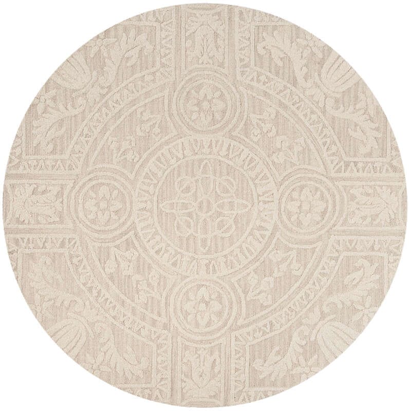 Safavieh Blossom Blm109F Light Grey / Ivory Rugs.