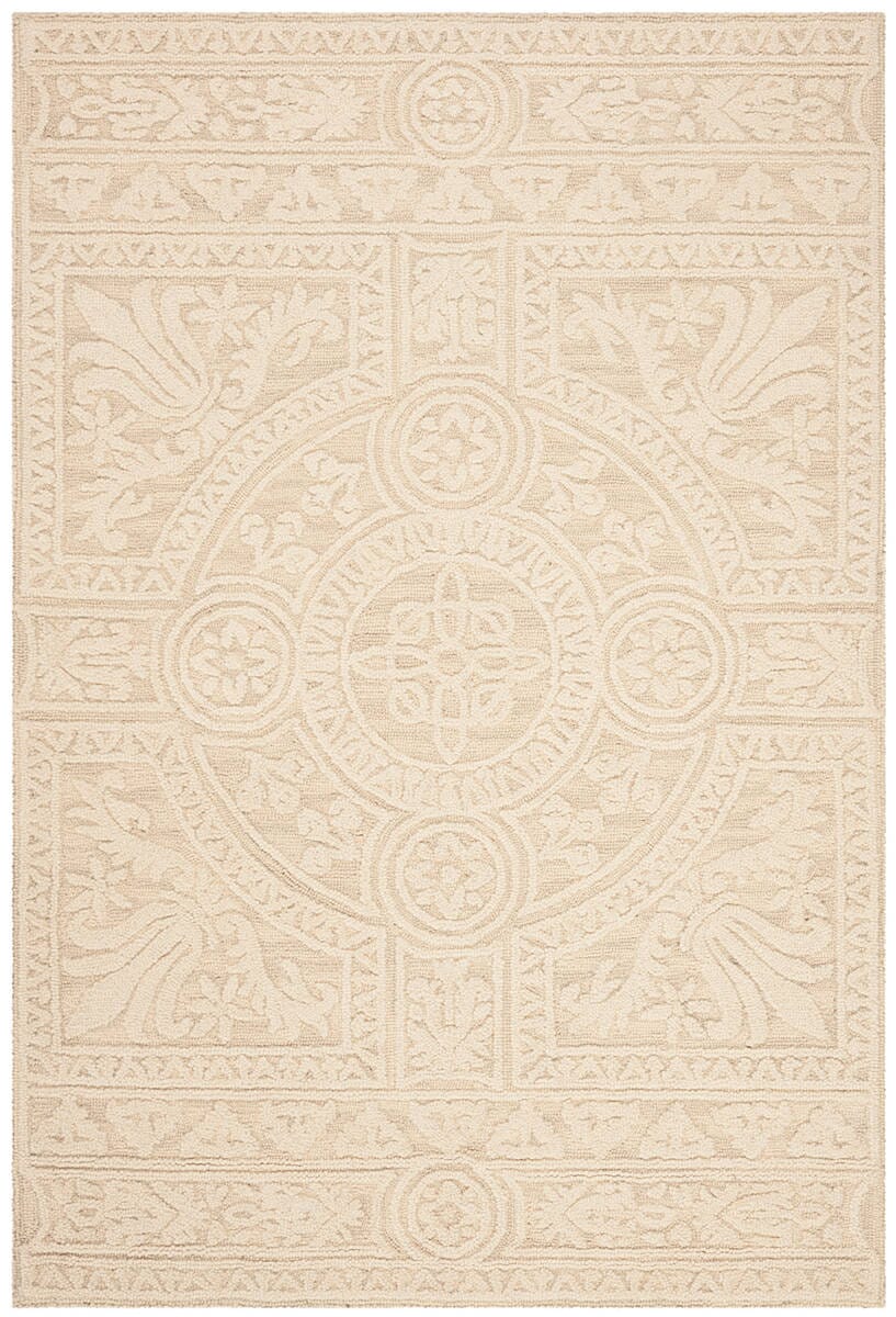 Safavieh Blossom Blm109F Light Grey / Ivory Rugs.