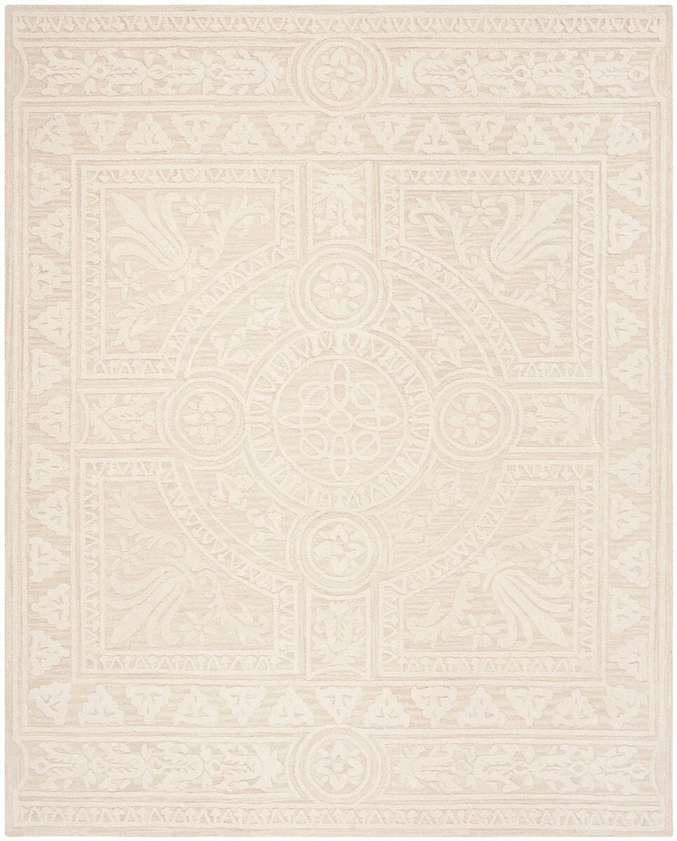 Safavieh Blossom Blm109F Light Grey / Ivory Rugs.