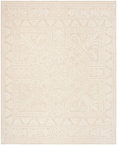 Safavieh Blossom Blm109F Light Grey / Ivory Rugs.