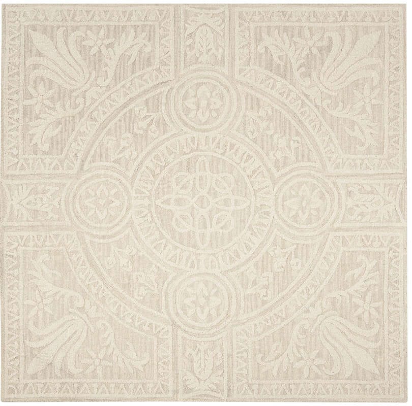 Safavieh Blossom Blm109F Light Grey / Ivory Rugs.