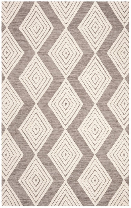 Safavieh Blossom Blm111F Dark Grey / Ivory Rugs.
