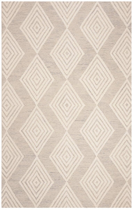 Safavieh Blossom Blm111G Silver / Ivory Rugs.