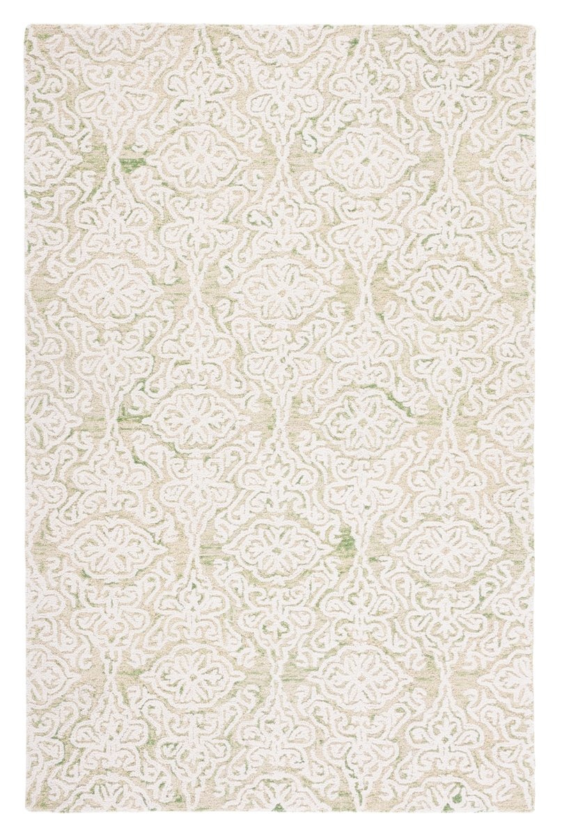Safavieh Blossom Blm112X Light Green/Ivory Rug.